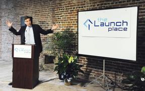 Senator helps The Launch Place celebrate move